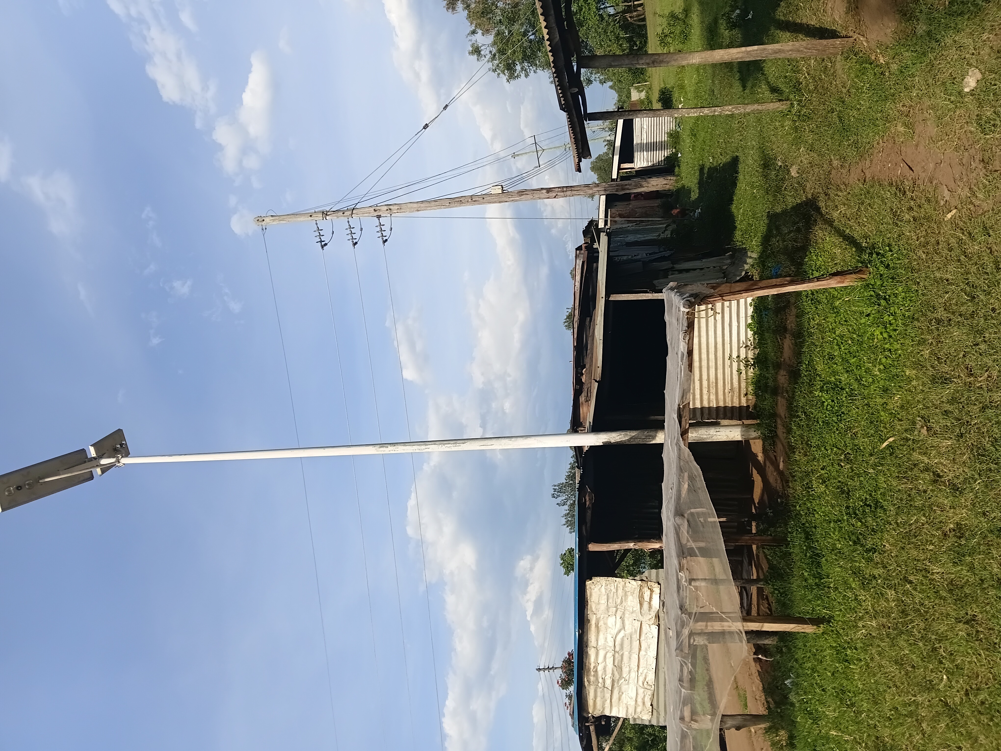 Kanyangasi market solar light