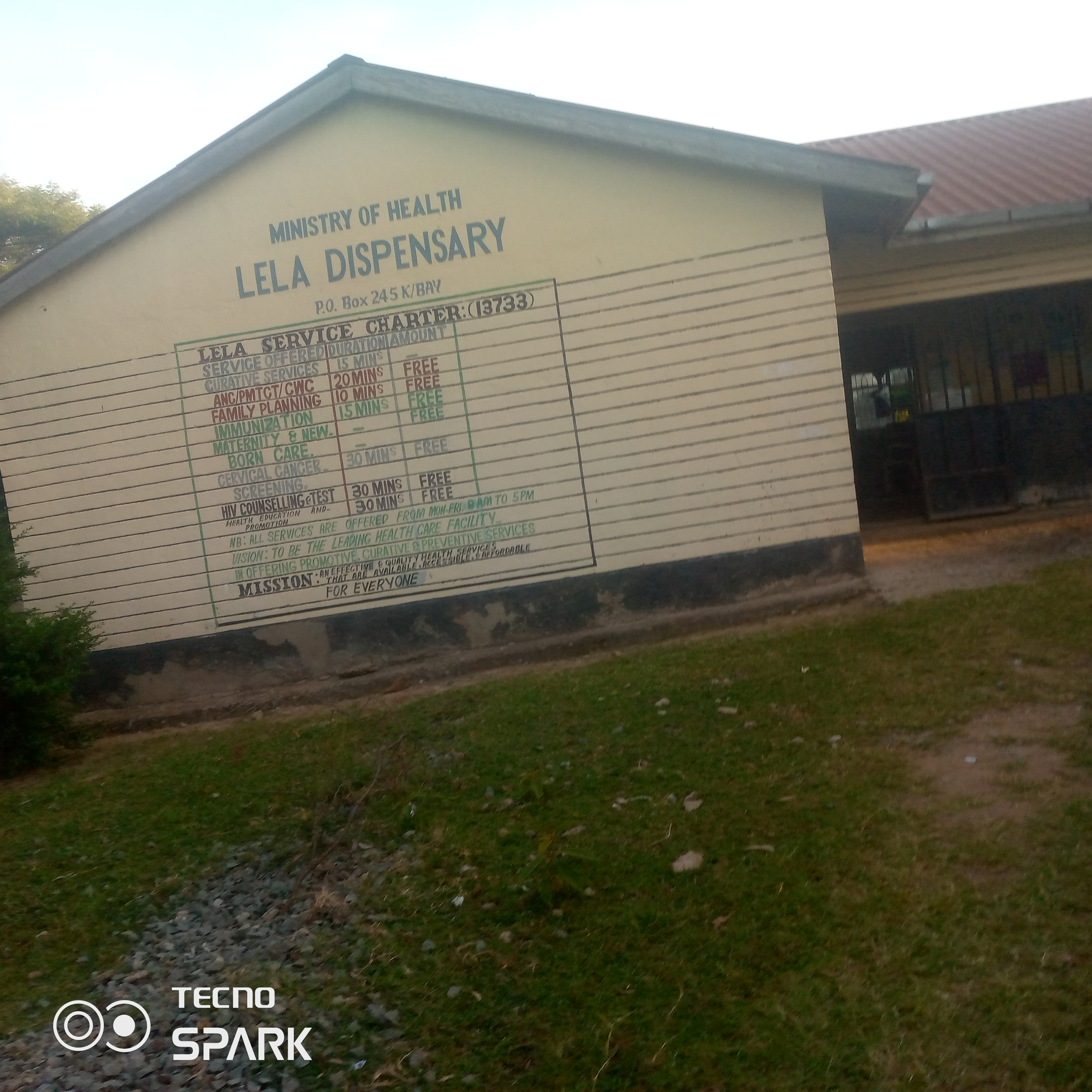 Lela health center  karabondi