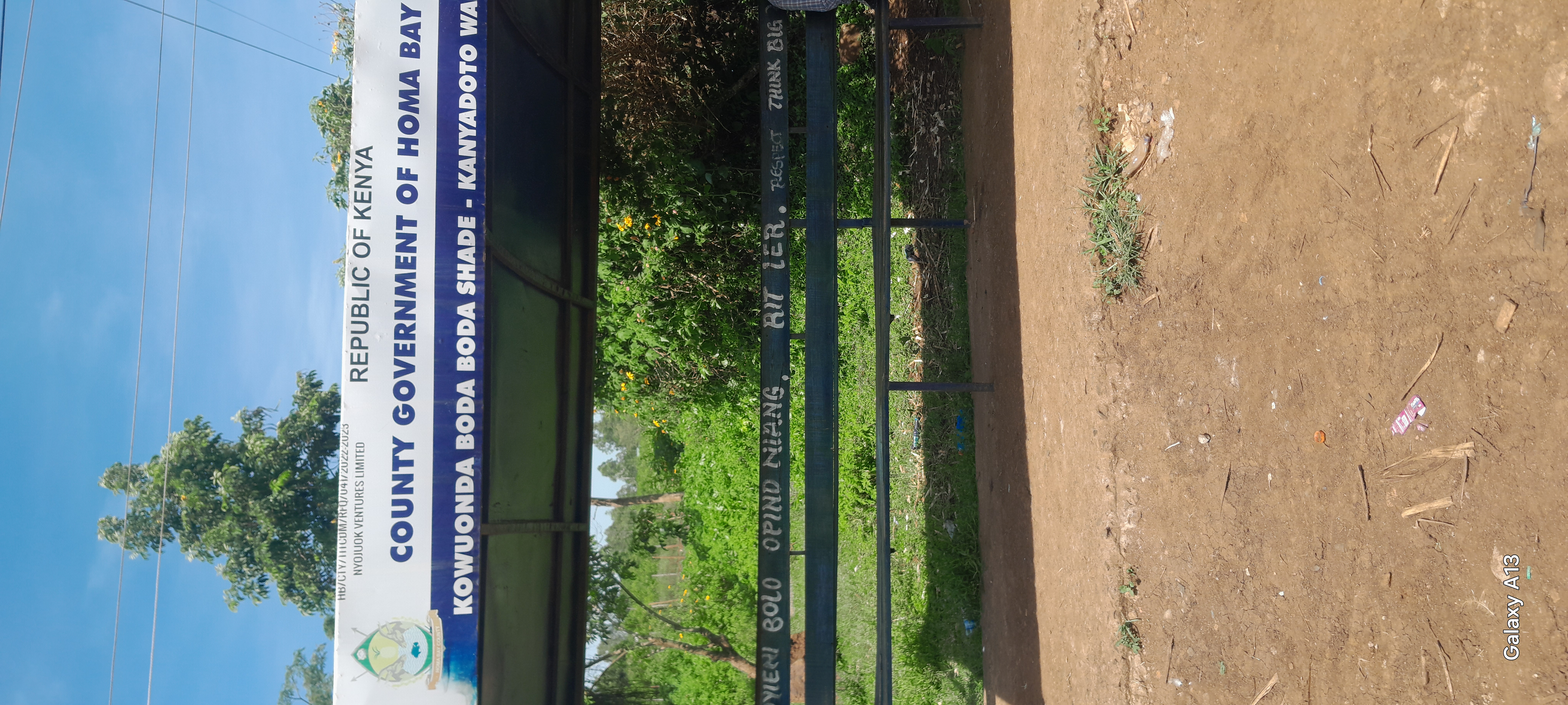 Kowuonda bodaboda shed