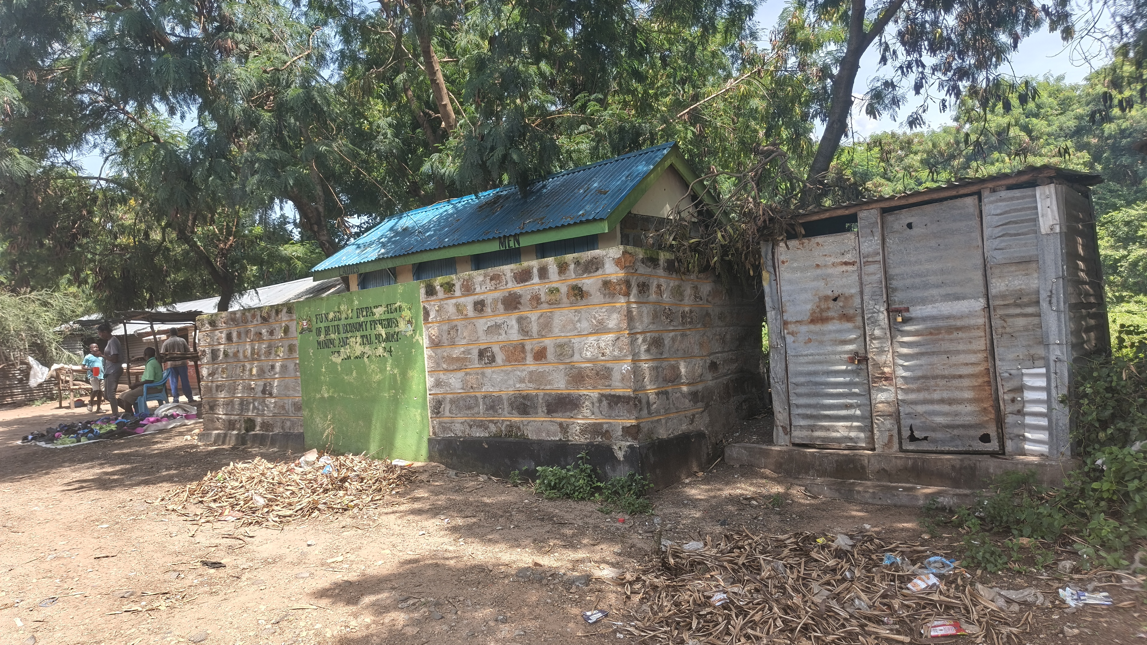 Kaloko beach pit latrine