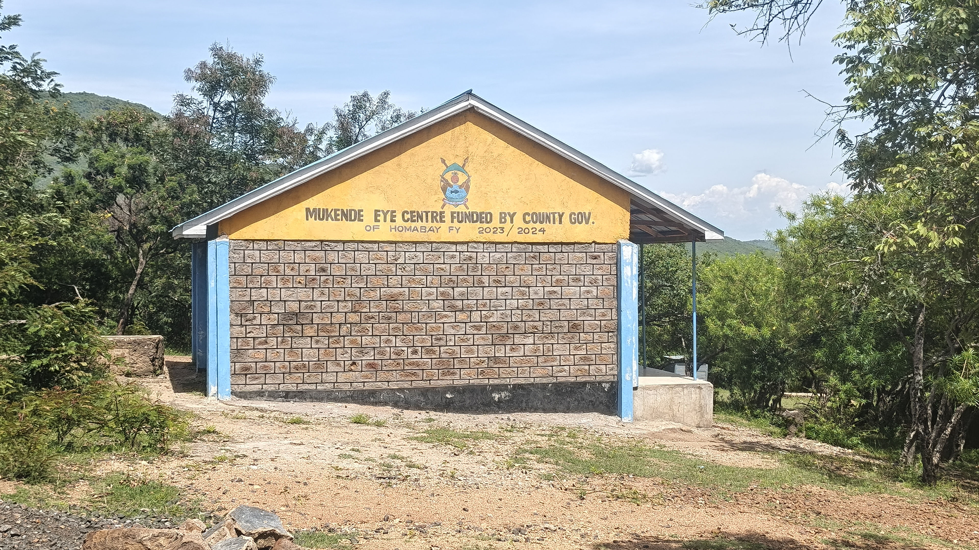 Mukende comprehensive school eye classroom