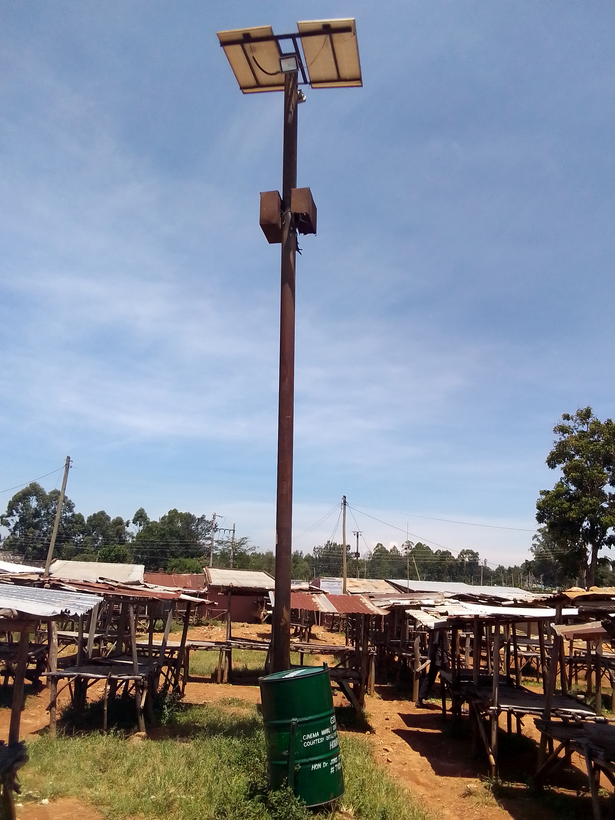 Cinema market solar light