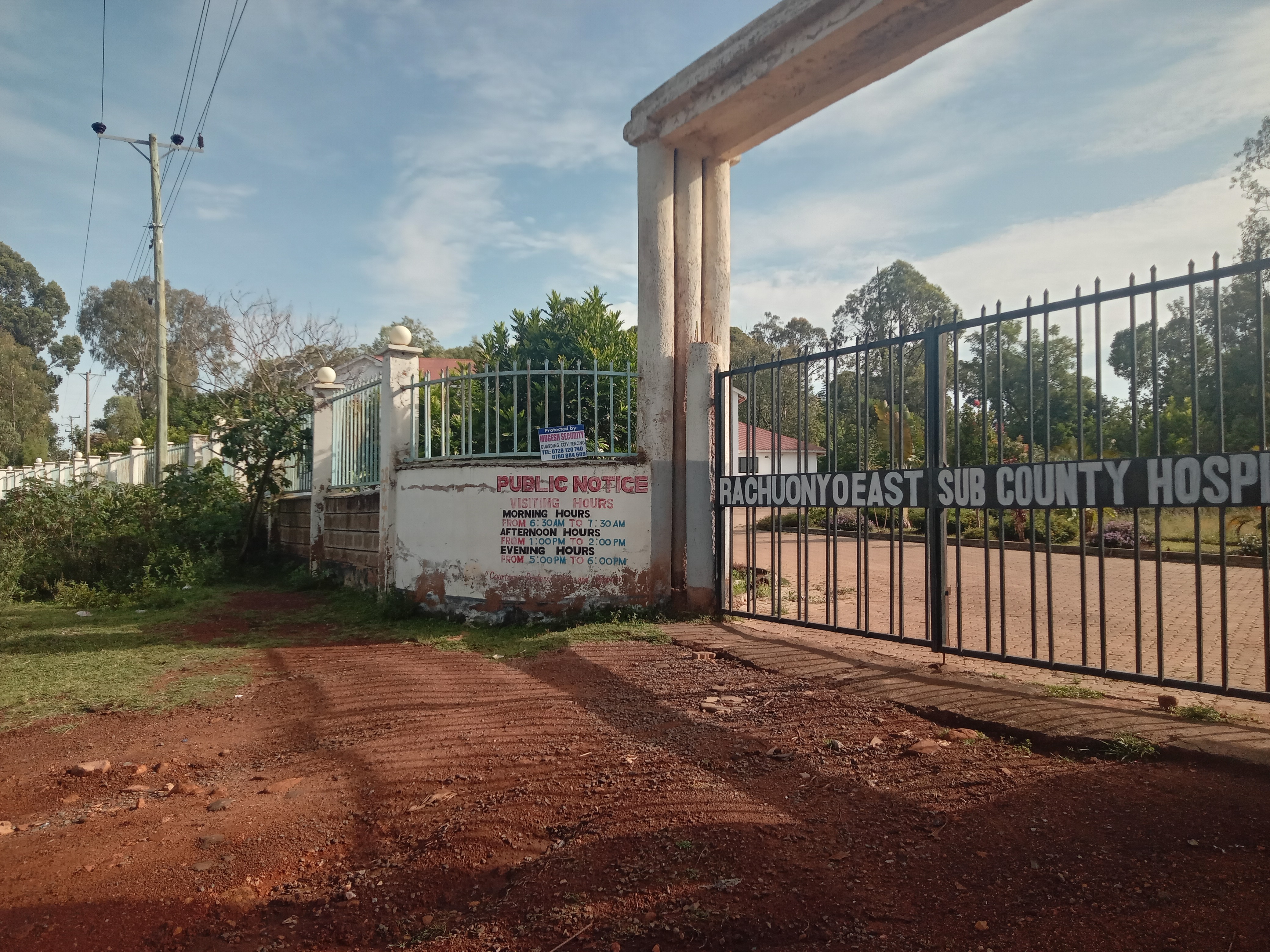Construction of Ramula Sub County Hospital Perimeter Wall