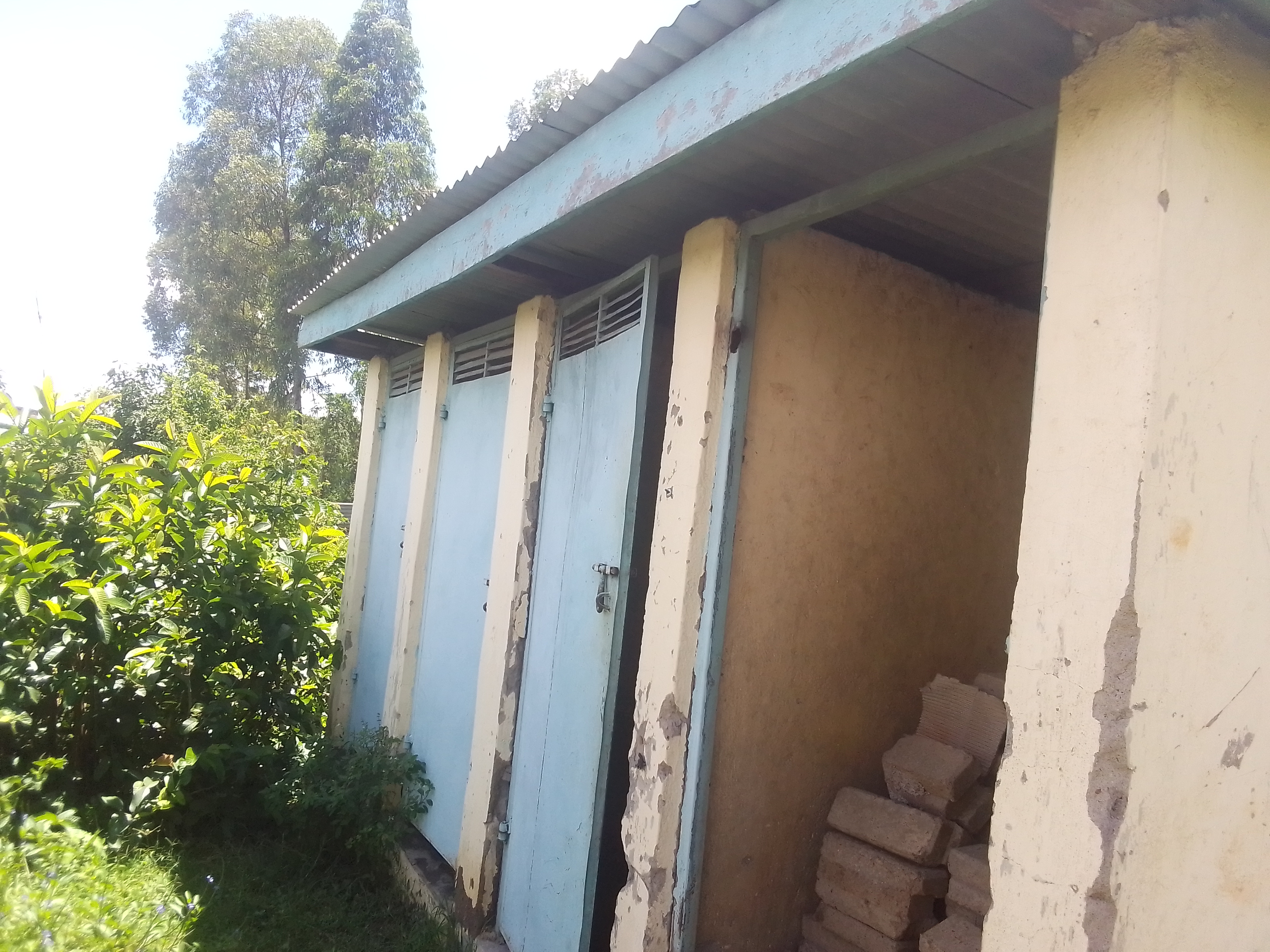 Ohero Market pit latrine