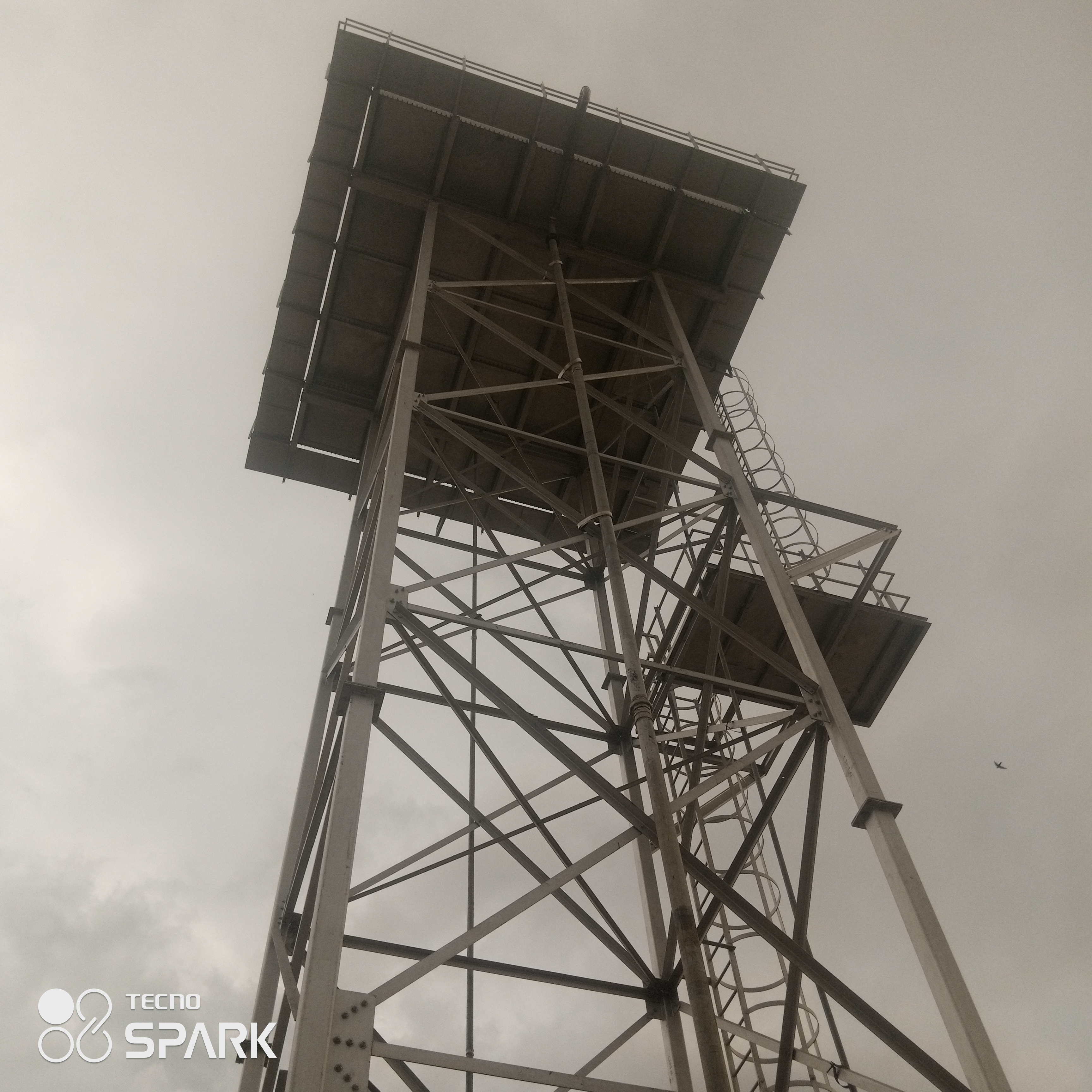 Proposed construction 10m steel water tower at stadium