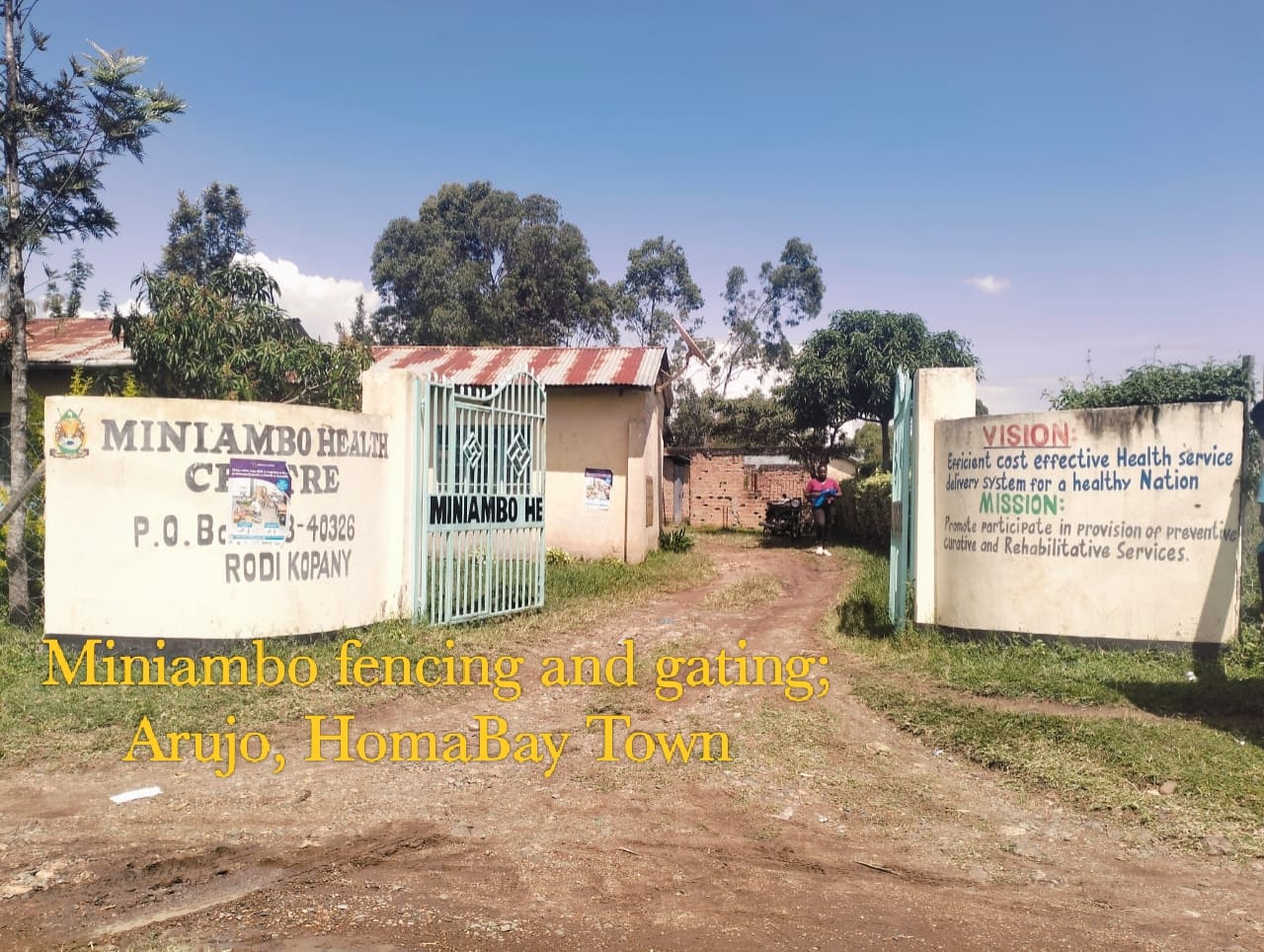 FENCING OF MINIAMBO LEVEL 3 HEALTH FACILITY.