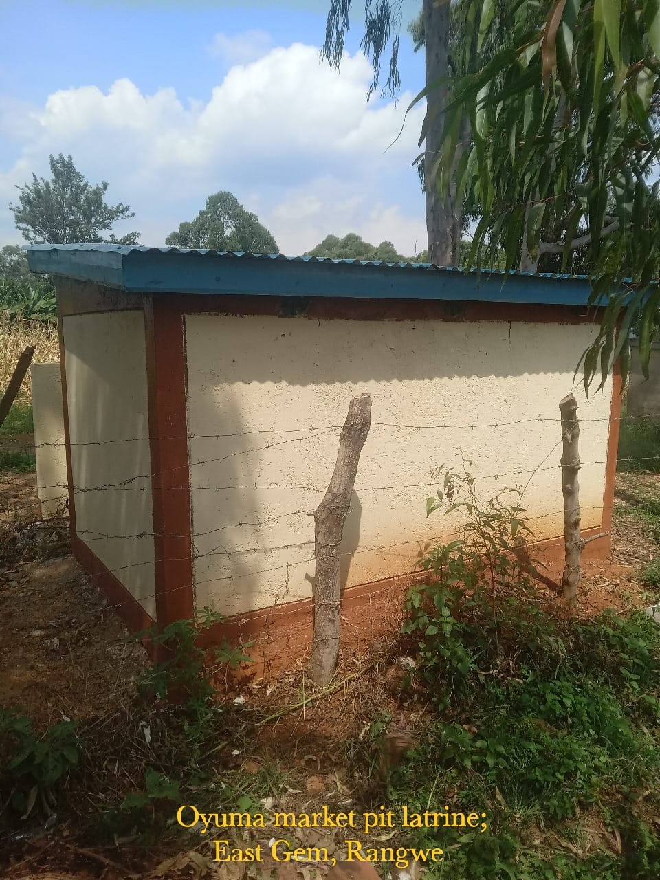 Oyuma market Pit Latrine