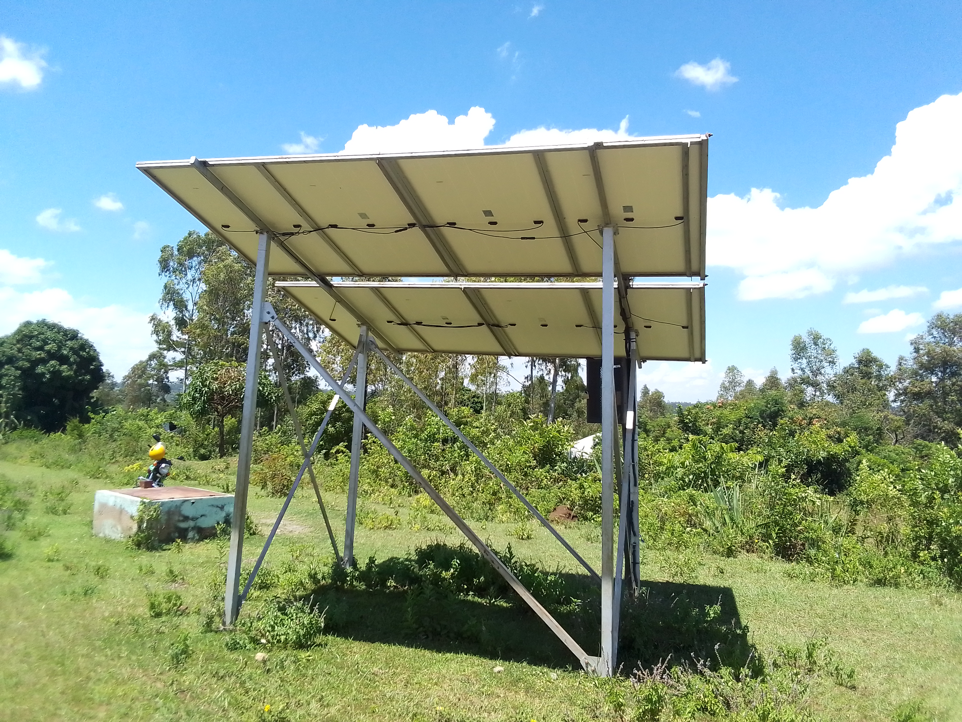 Nyakune solar powered borehole