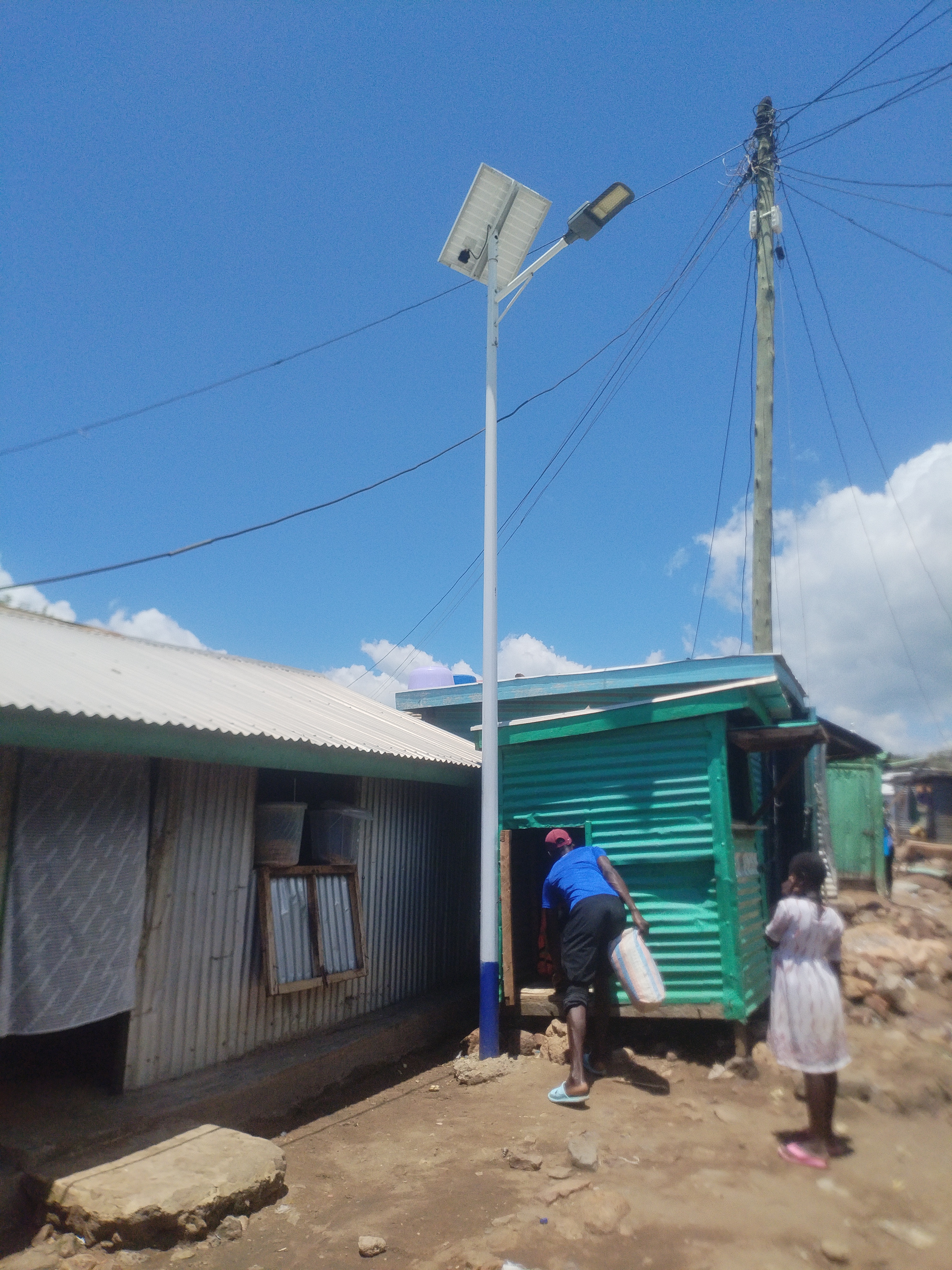 Solar lights Sindo main beach