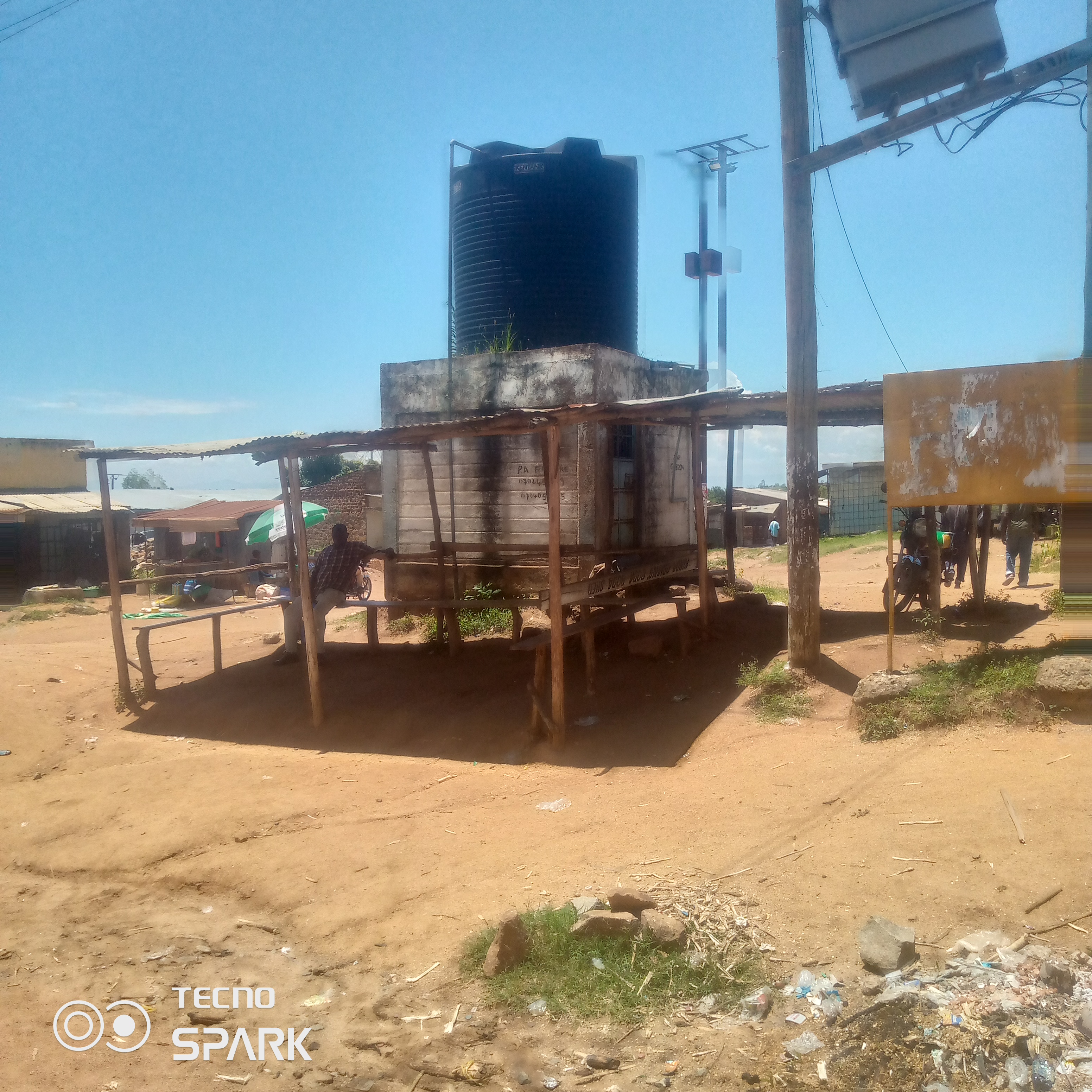 oriang market water project