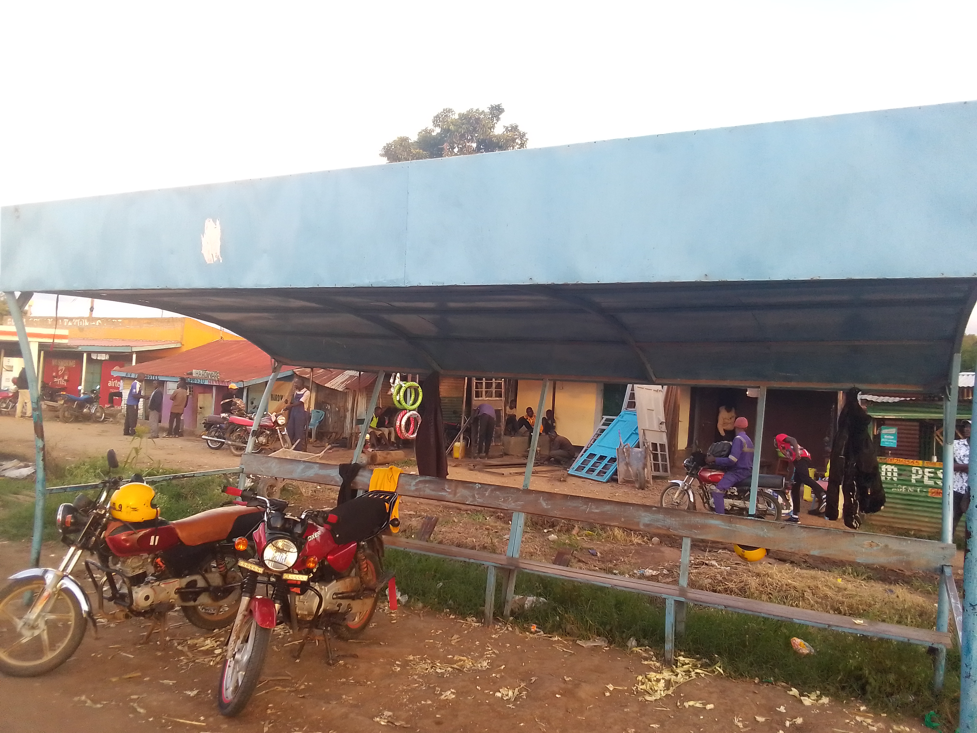 Olare Stage bodaboda shade