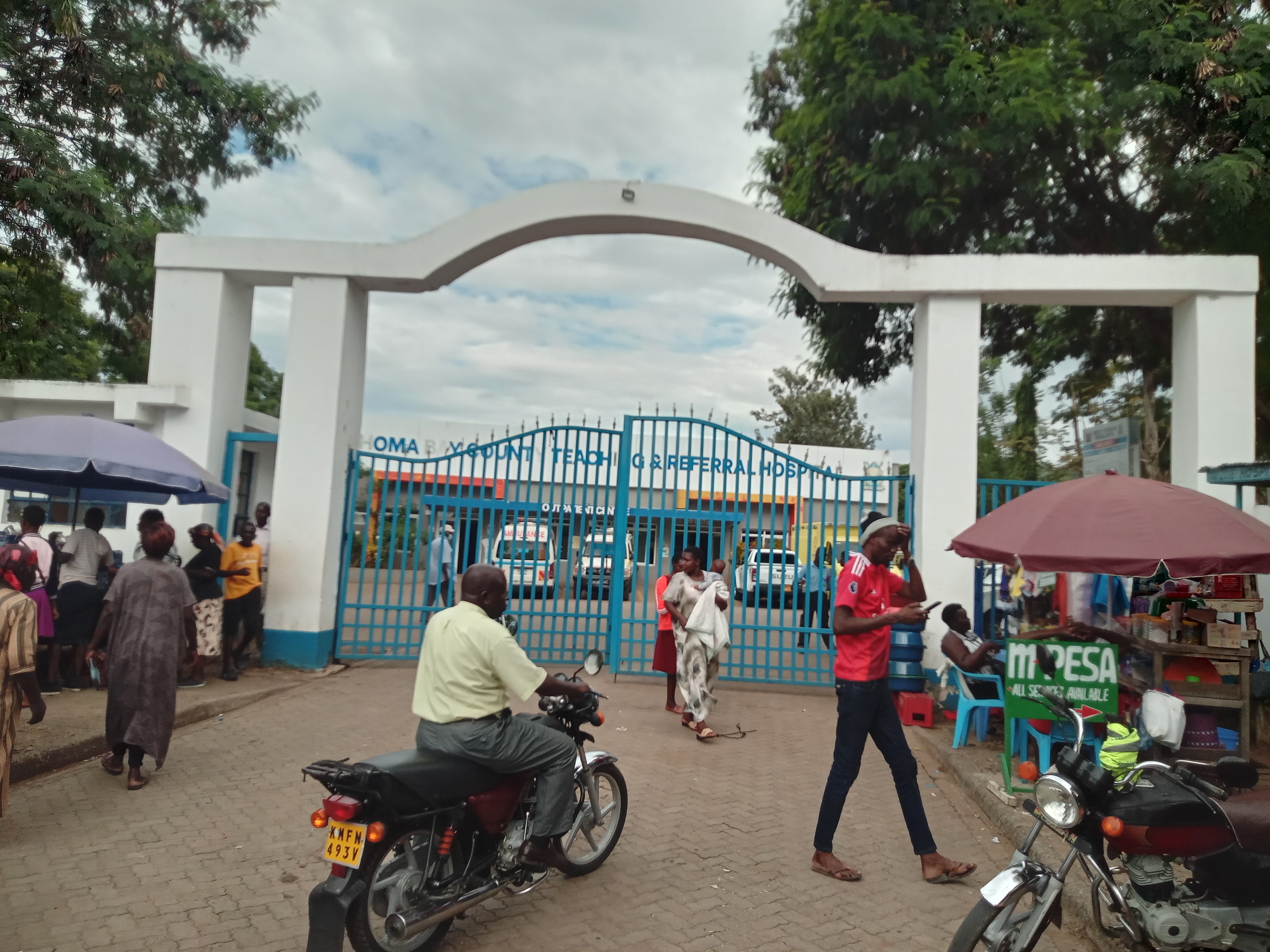 Construction of Homabay Refferial Hospital Gate