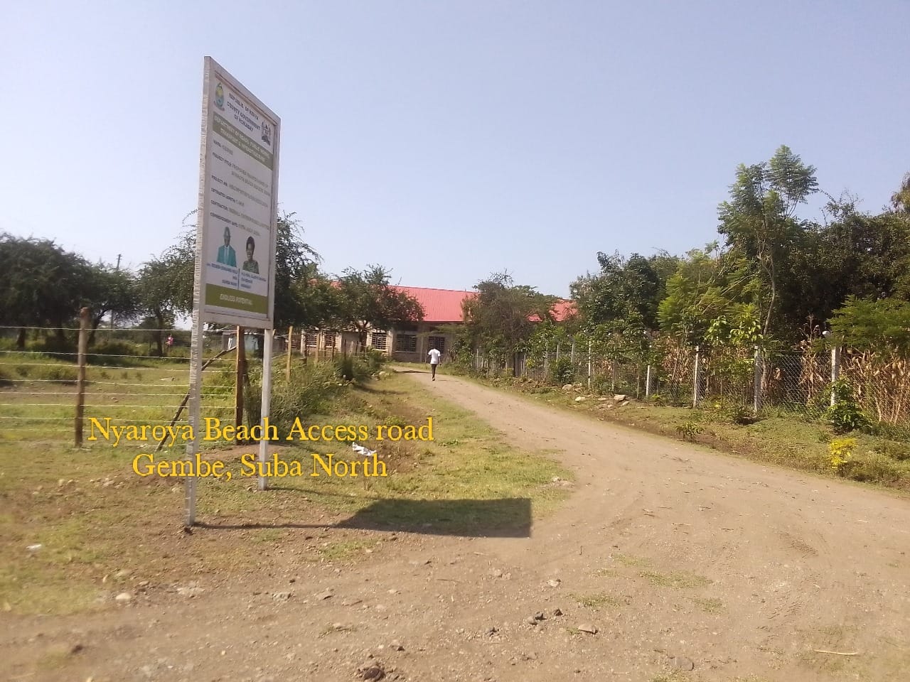 PROPOSED MAINTENANCE OF NYAROYA BEACH ACCESS ROAD