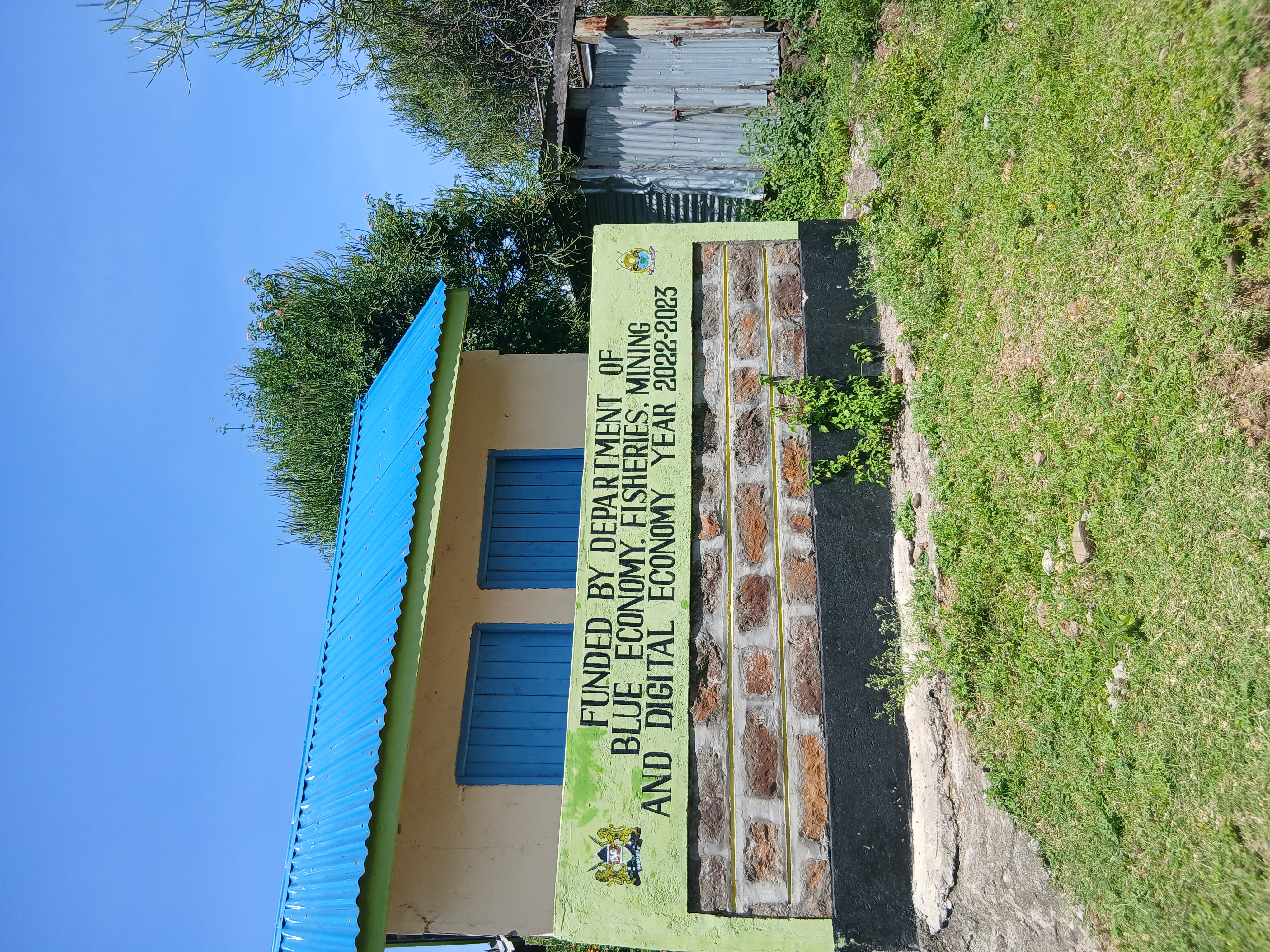 Ondago beach pit latrine