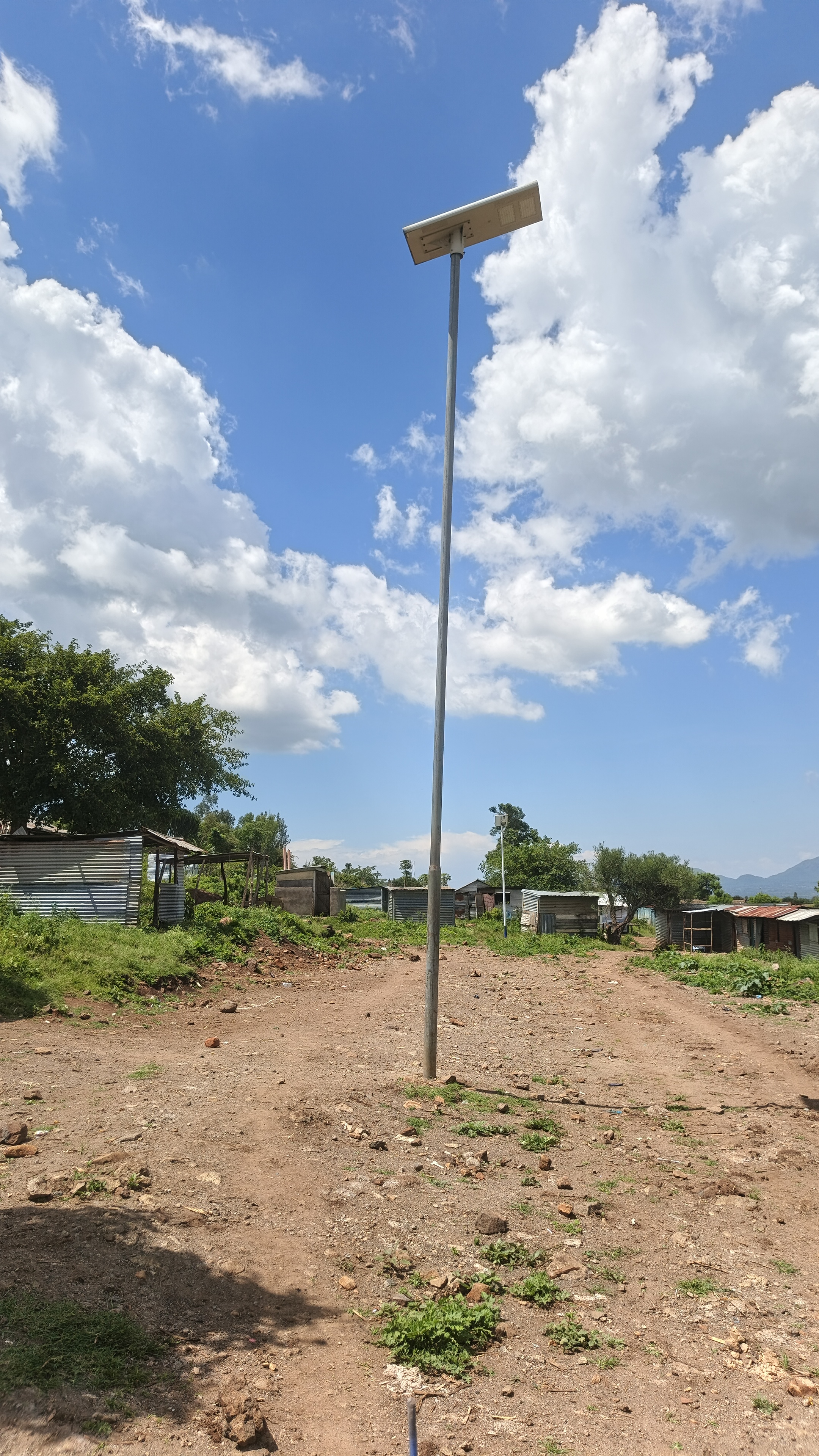 Nyadenda market solar light 3
