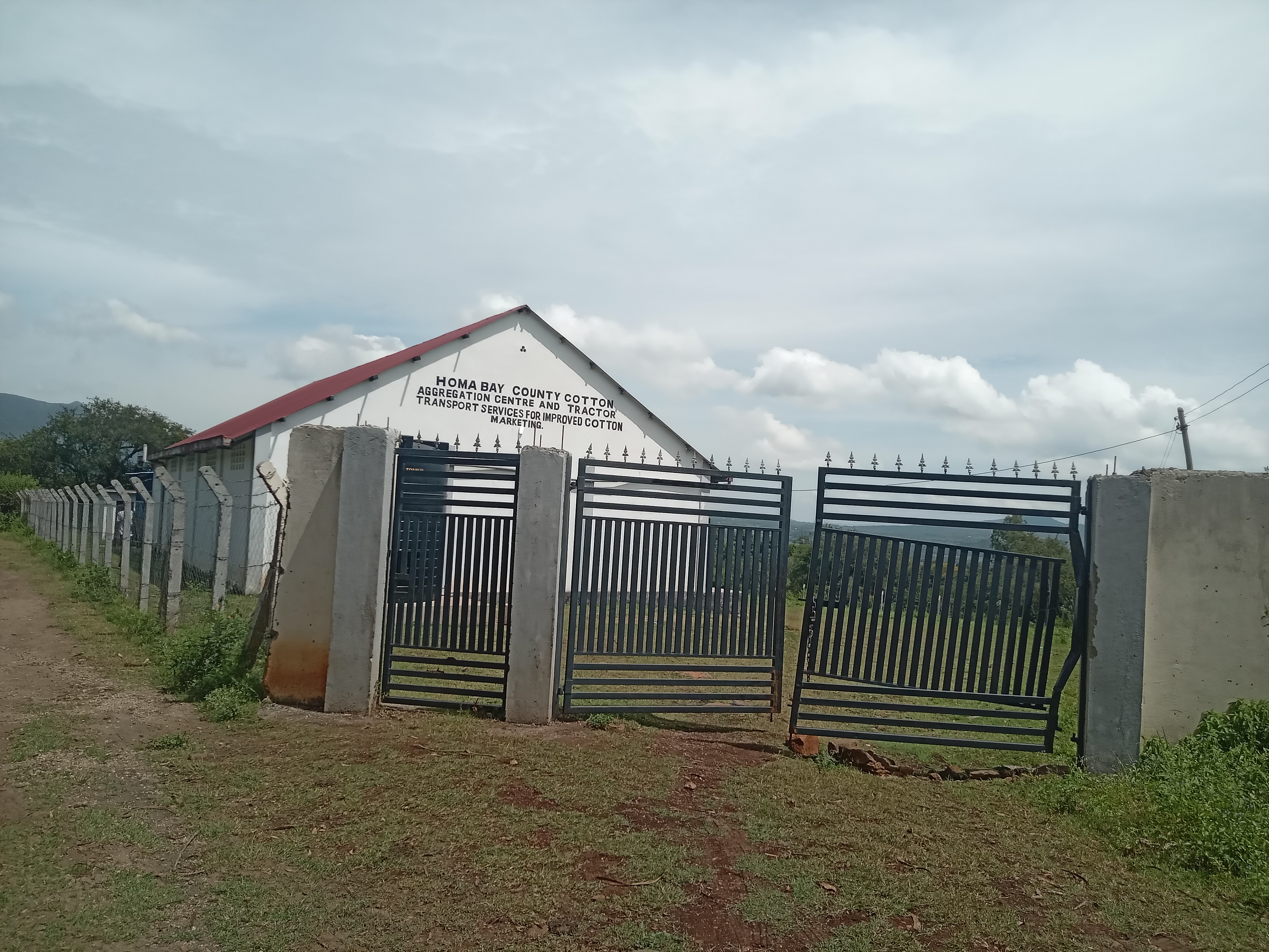 Fencing and Gating of Homabay County Cotton Aggregation Centre in Magare