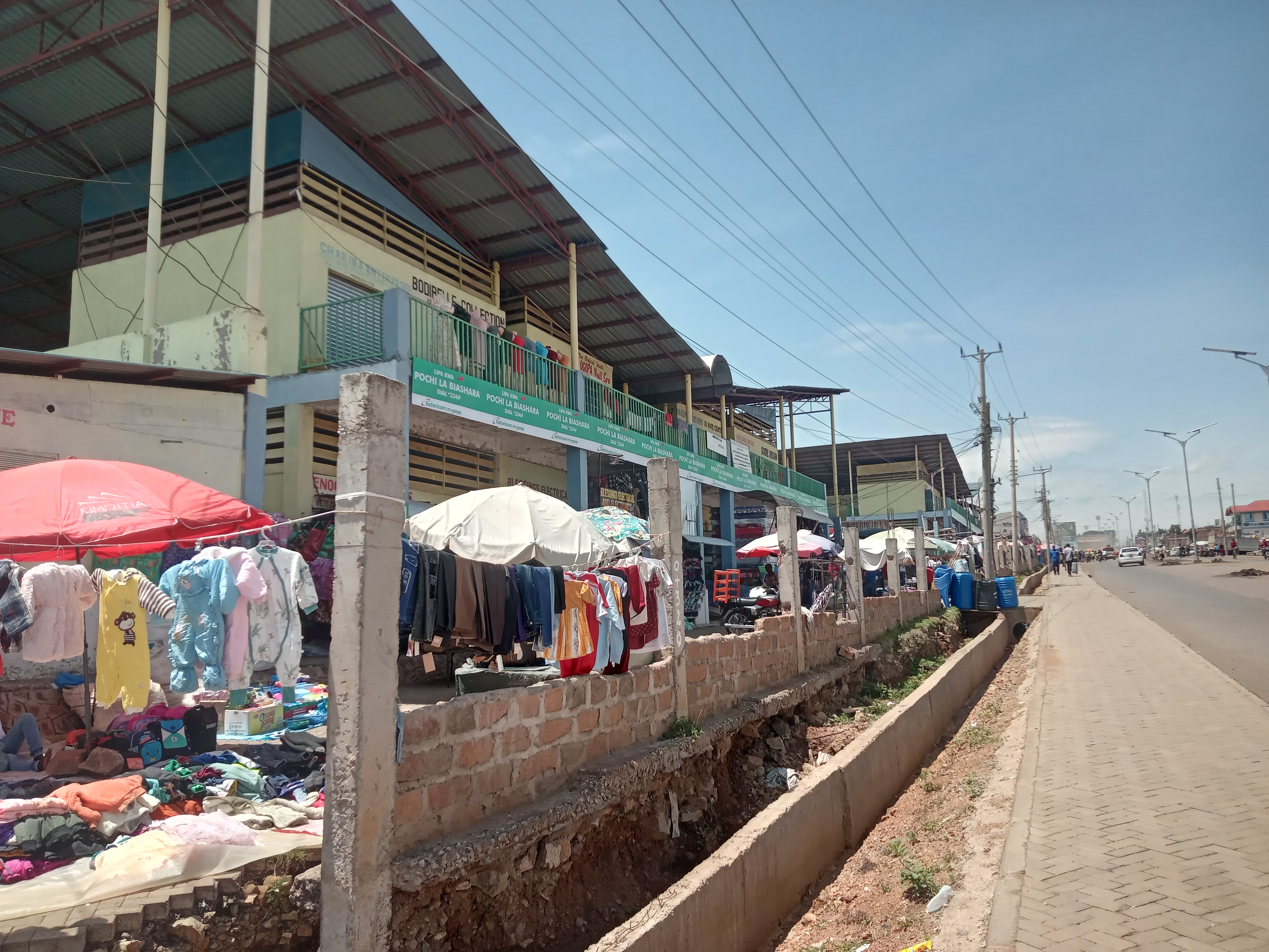 Homabay Town Market Perimeter Wall