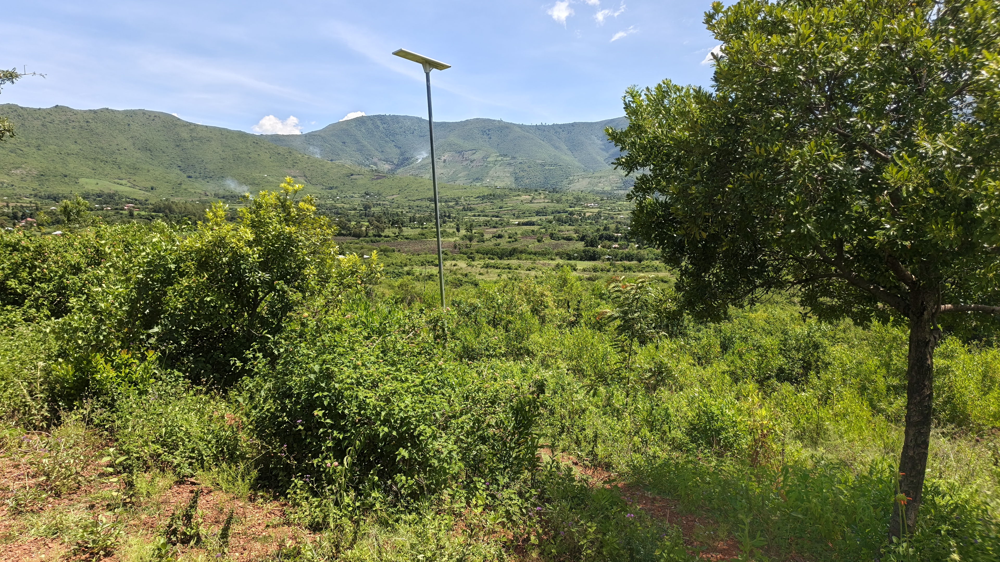 Nyakweri. market solar light.