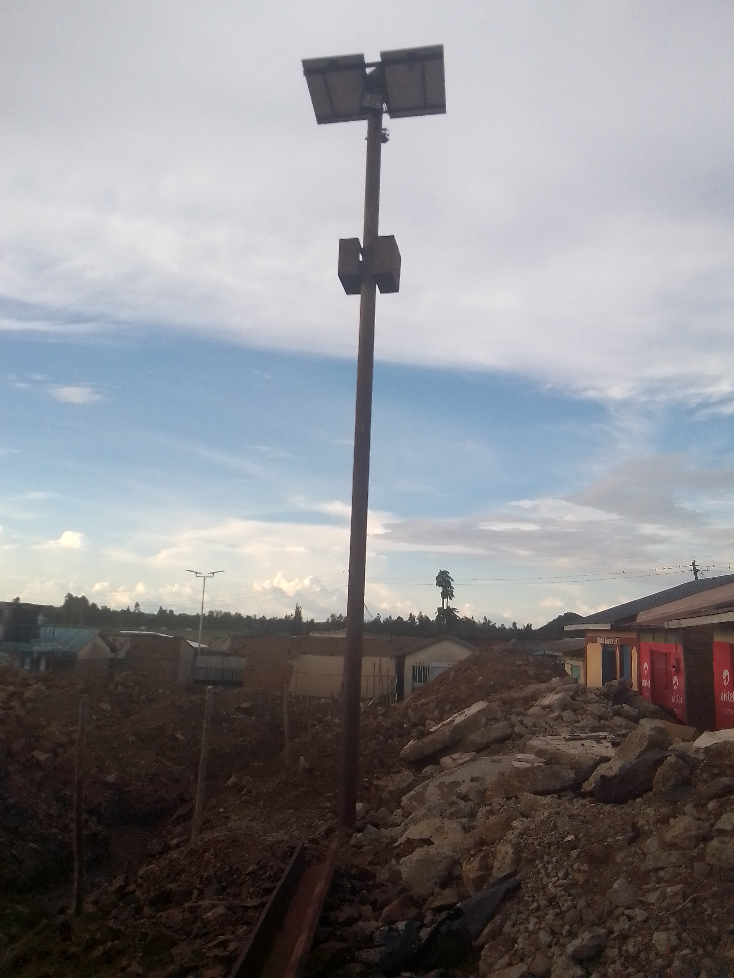 Nyangweso ,Market solar light.