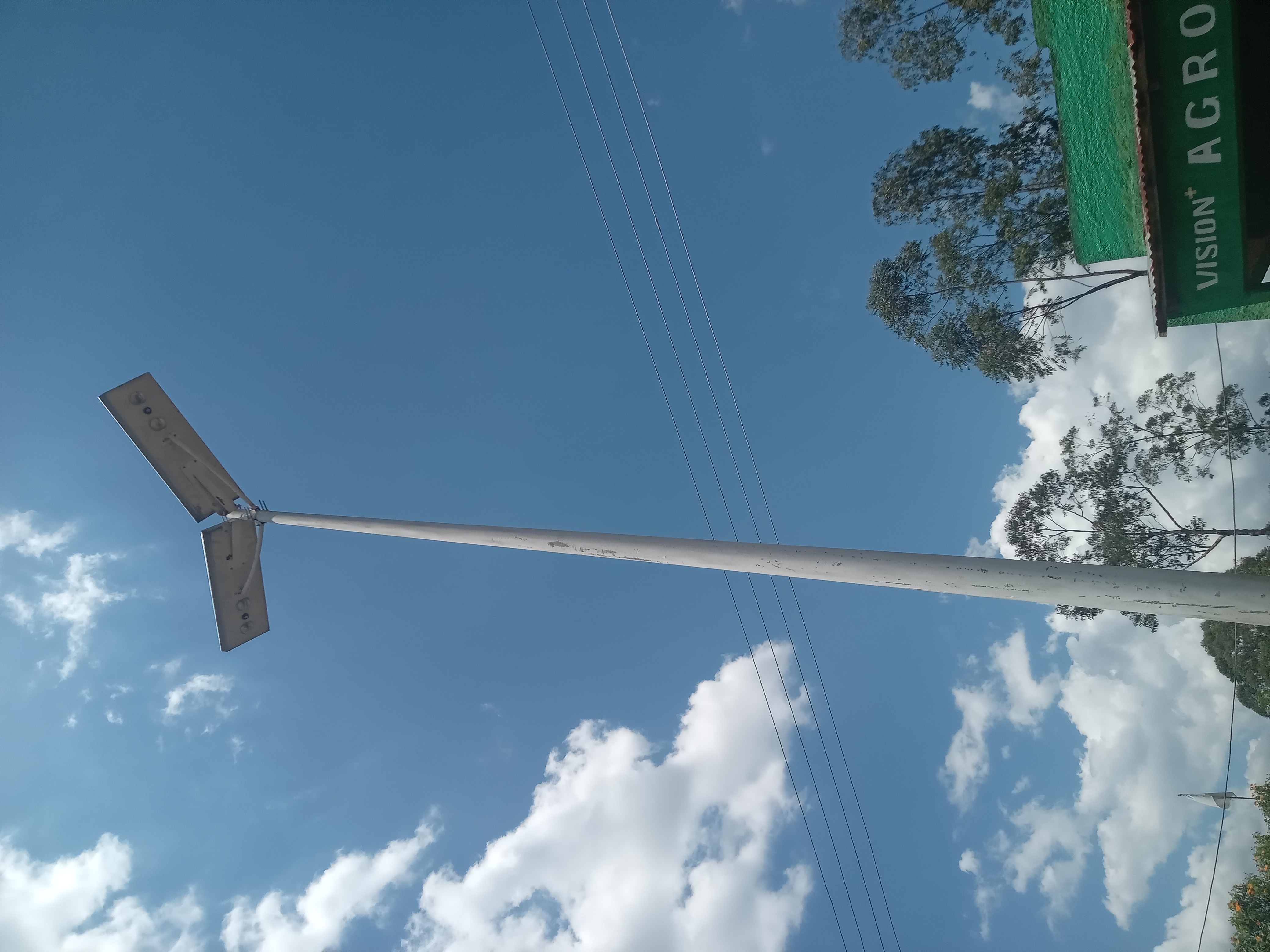 Lwala Market Solar light..