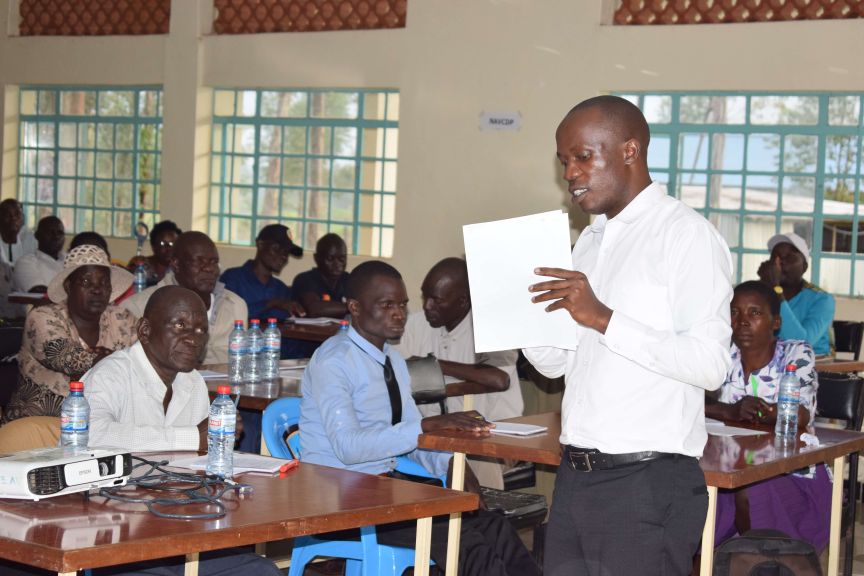 County Trains SACCO Officials on Inclusion Grant