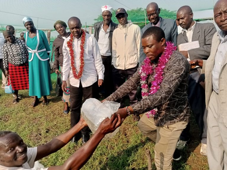 Wang'chieng' CBO Receives 1,500 Tilapia Fingerlings from Homa Bay County