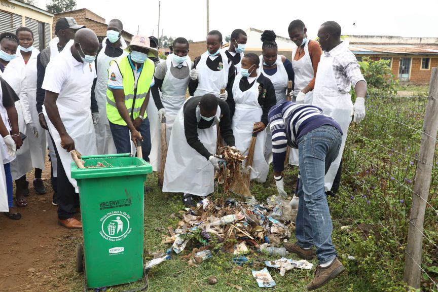 County Marks World Cleanup Day in Rangwe