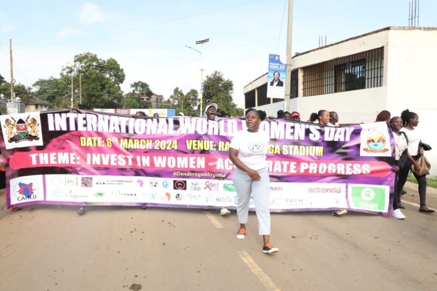 Homa Bay Celebrates International Women's Day