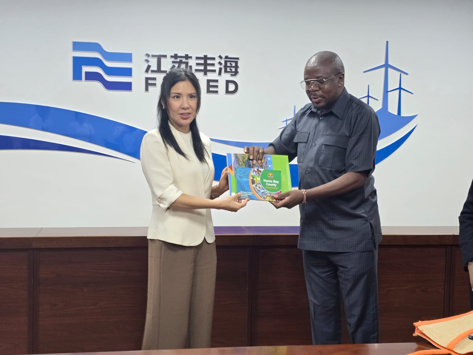 Homa Bay courts Chinese Investment firm in Jiangsu engagement