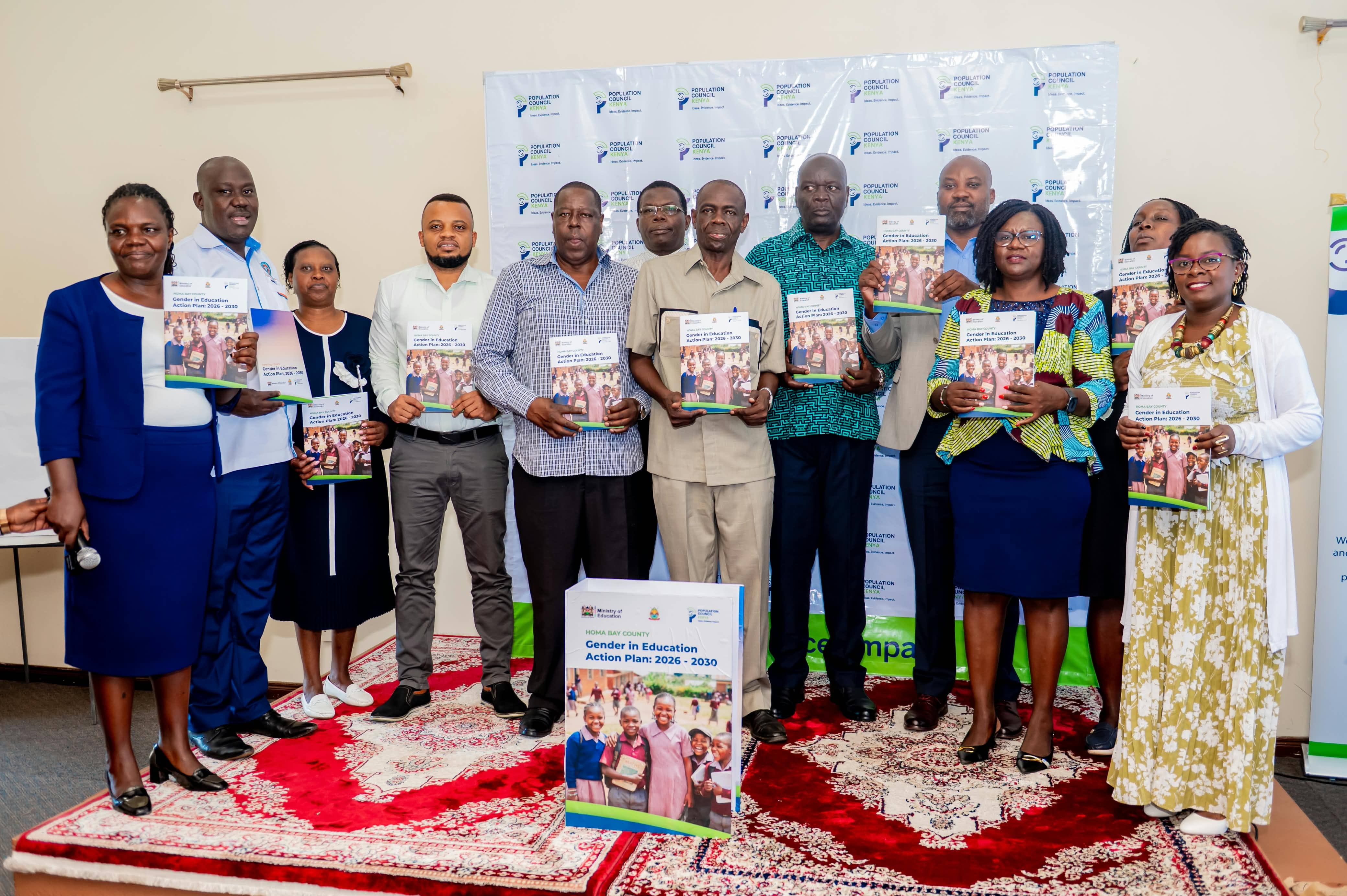 County, Population Council Kenya Launch Gender Action Plan for Education