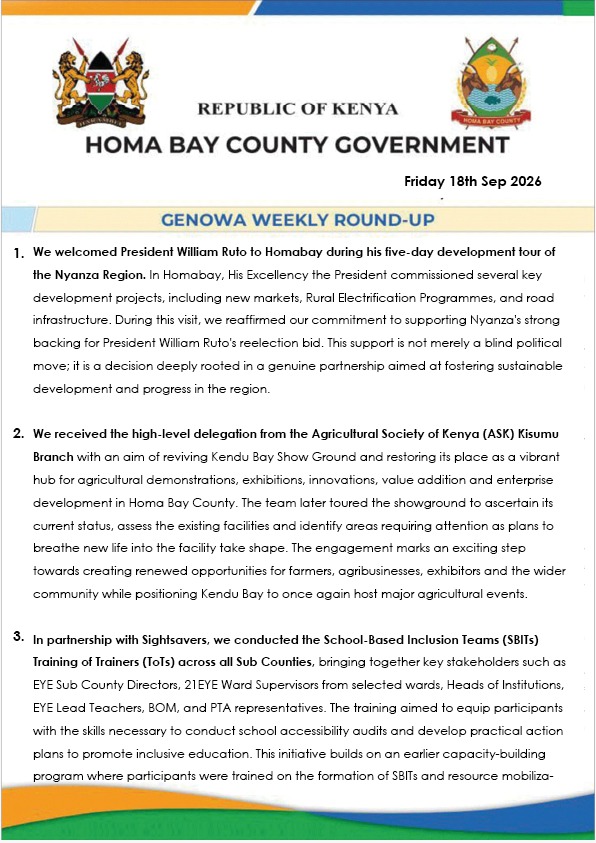 Genowa Weekly Roundup 18th September 2026
