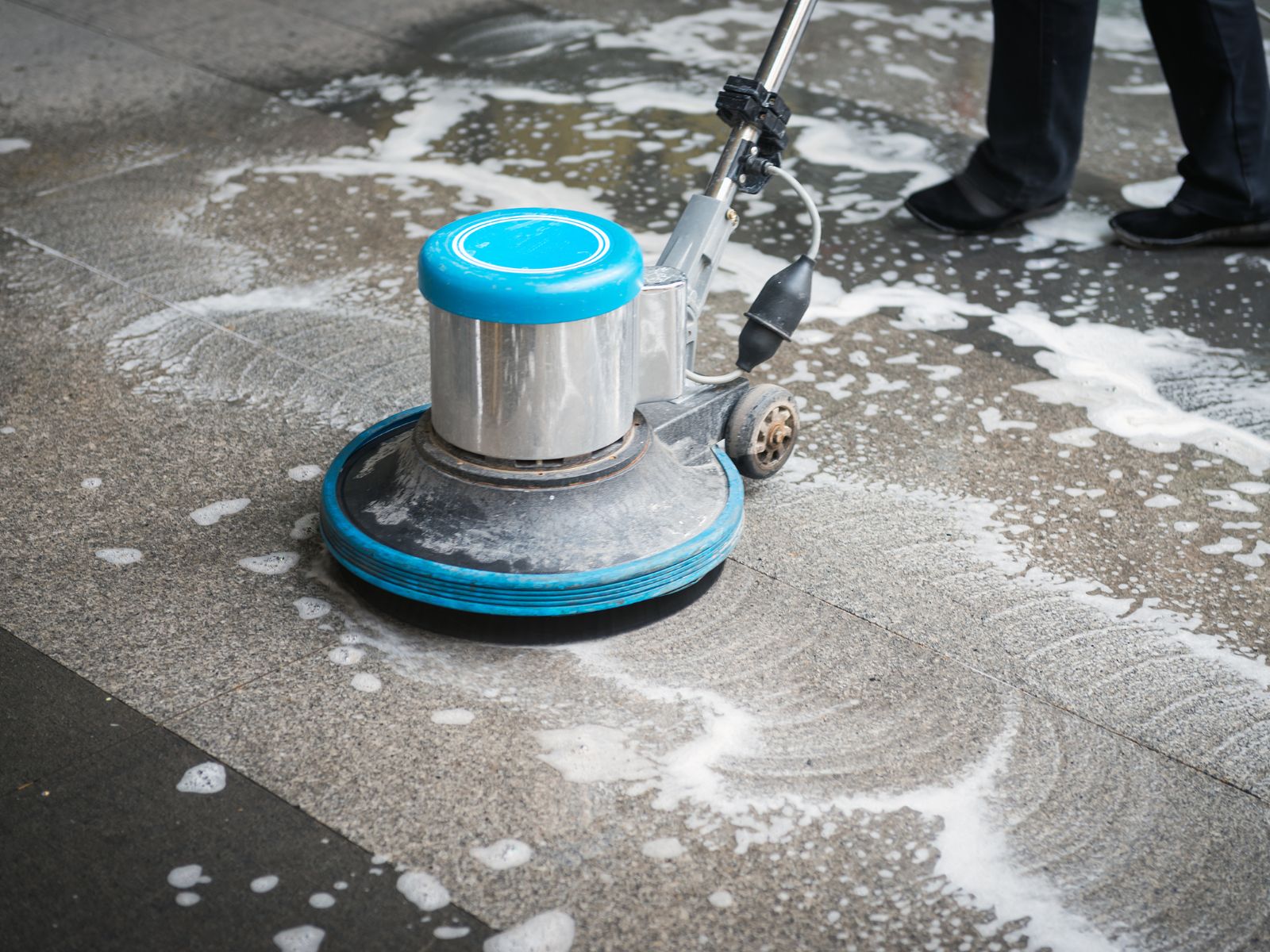 Do you clean floors with professional equipment?  