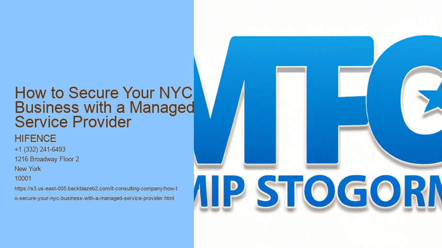 How to Secure Your NYC Business with a Managed Service Provider
