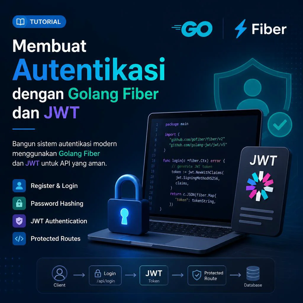 Membuat Autentikasi dengan Golang Fiber dan JWT