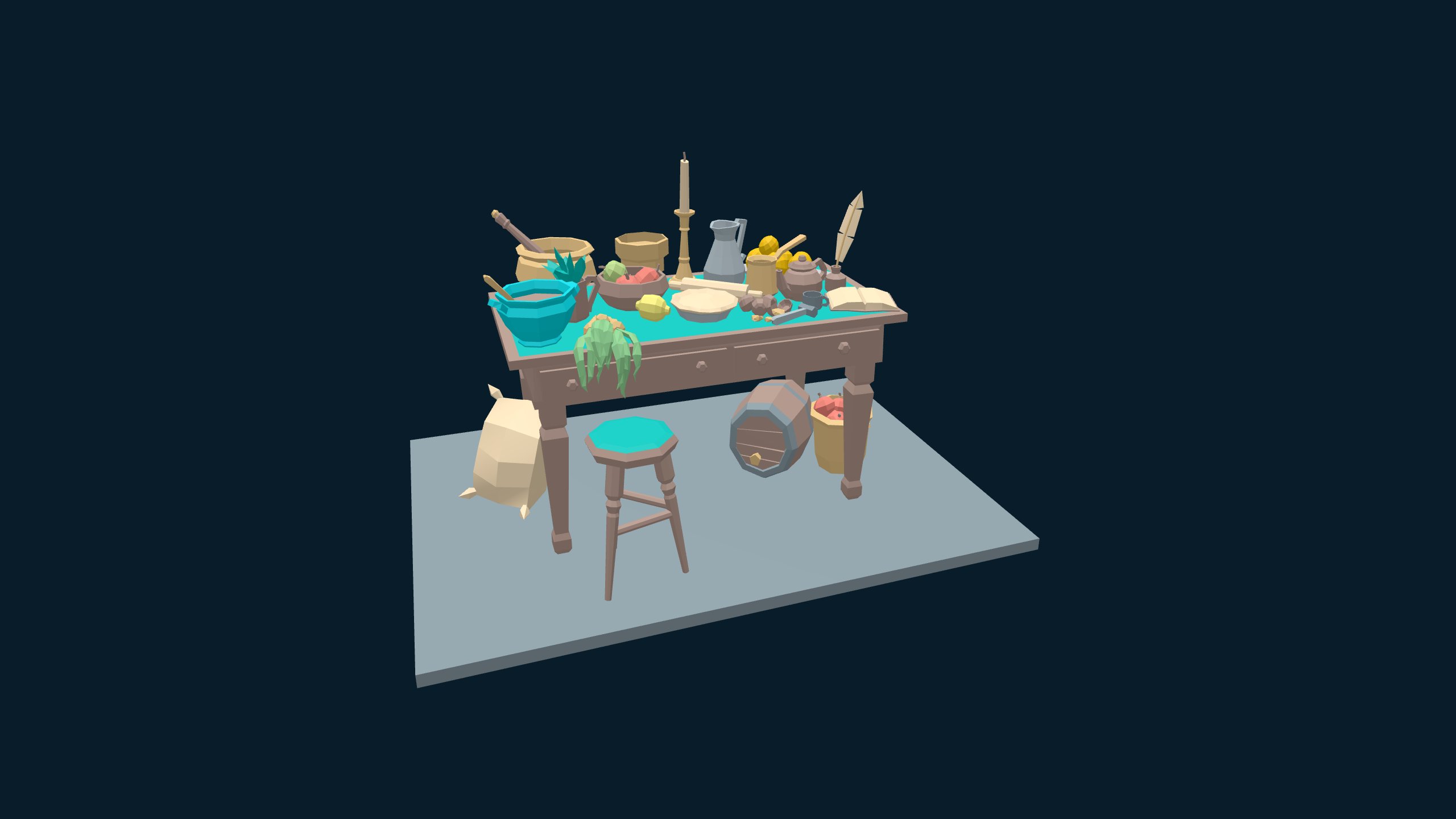 Kitchen Table by Don Carson