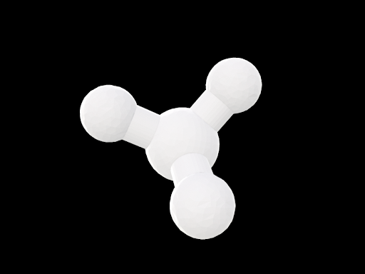 Ammonia Molecule by nathan stevens