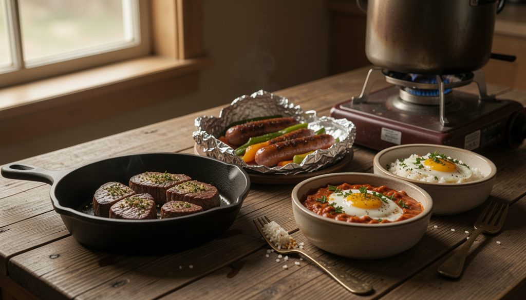 15 Easy Camping Meals You Can Cook Before the Fire Gets Smoky