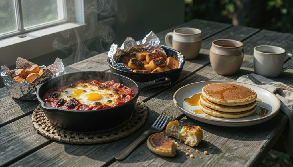 11 Camping Breakfast Ideas That Get Everyone Out of the Tent Fast