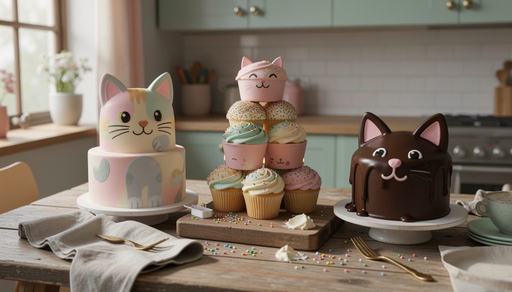 11 Cat Cakes for Kids Who Want Whiskers, Sprinkles, and Drama