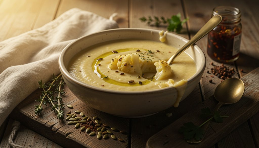 How to Make Cauliflower Soup Thick and Creamy Without Flour