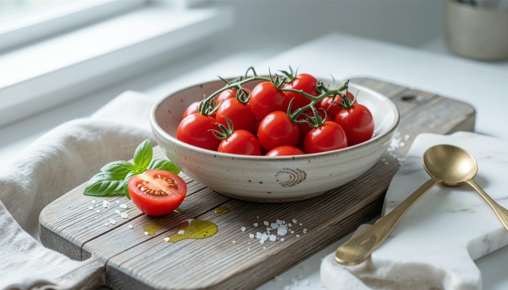 How to Preserve Cherry Tomatoes Before They Wrinkle on the Counter