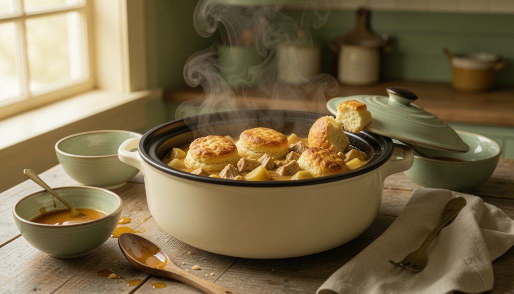 13 Chicken and Dumplings Crockpot Recipes Using Canned Biscuits