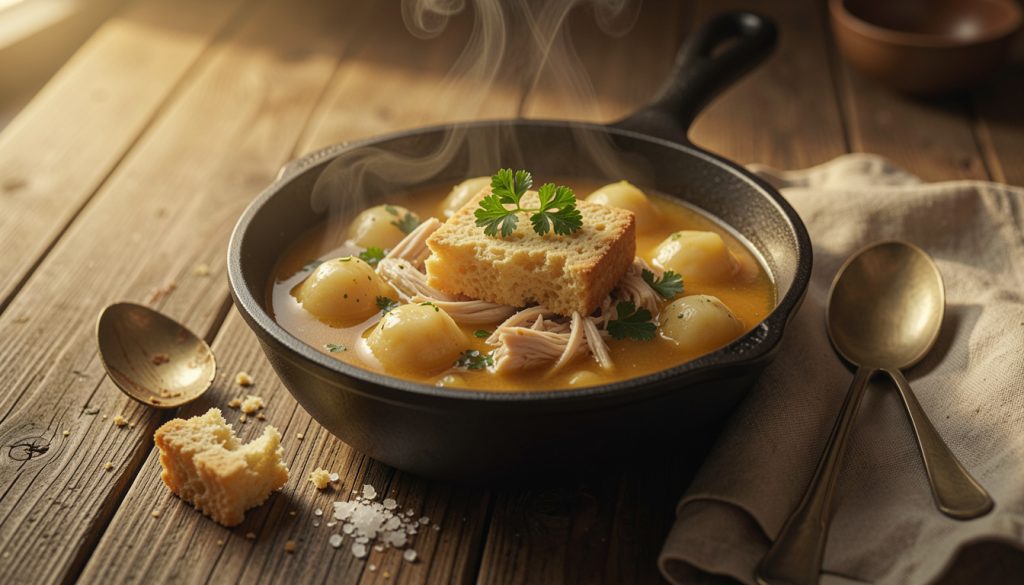 How to Make Chicken and Dumplings in the Crockpot Without Mushy Biscuits