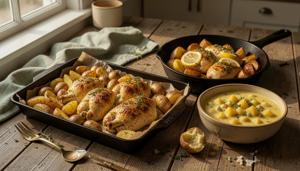 15 Chicken and Potato Dinners That Feel Cozy, Cheap, and Done