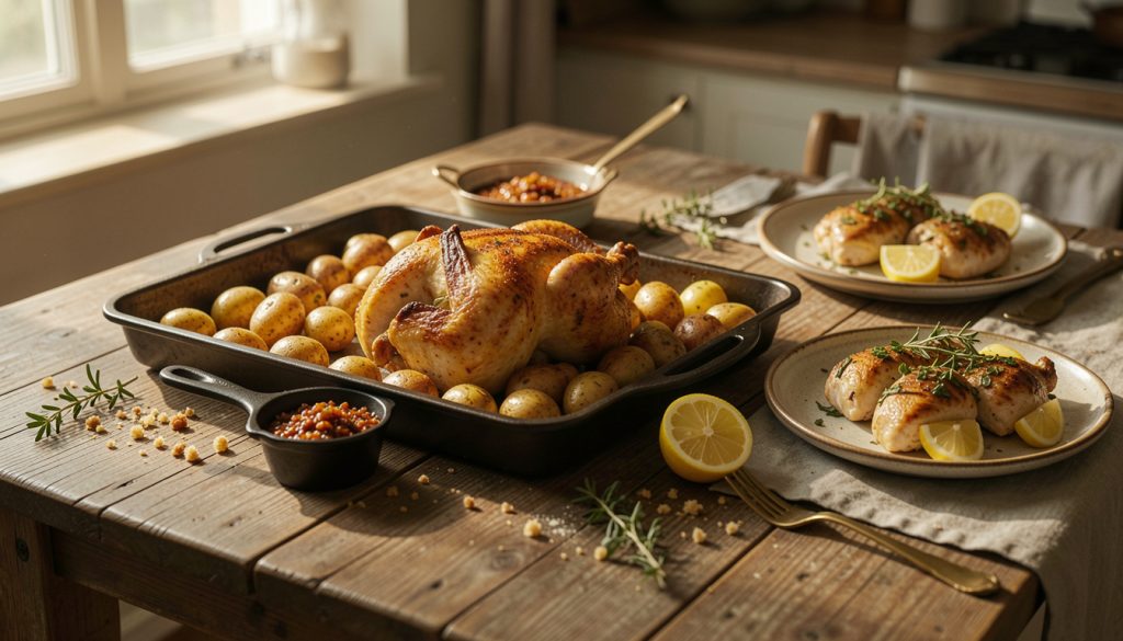 13 Sheet Pan Chicken and Potato Recipes With Barely Any Dishes