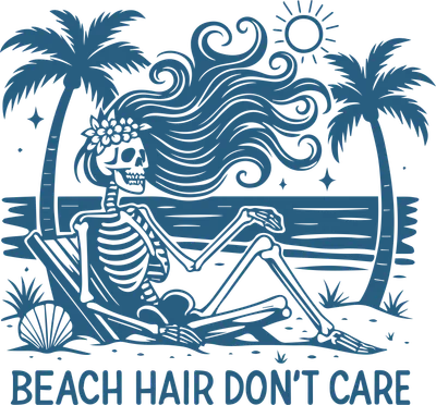 Beach Hair Don't Care Palms