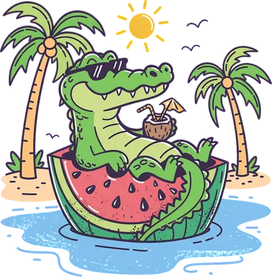 Summer Alligator