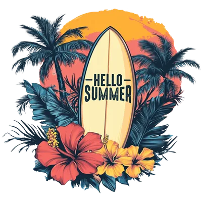 Hello Summer Surfboard