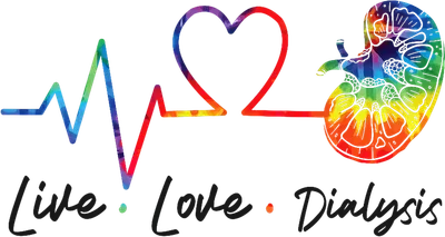 Live Love Dialysis Rainbow