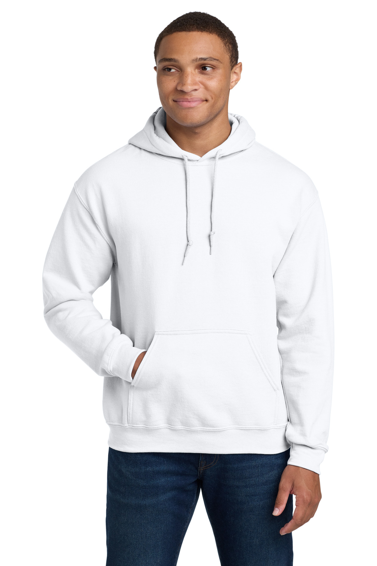 Gildan 18500 — White front